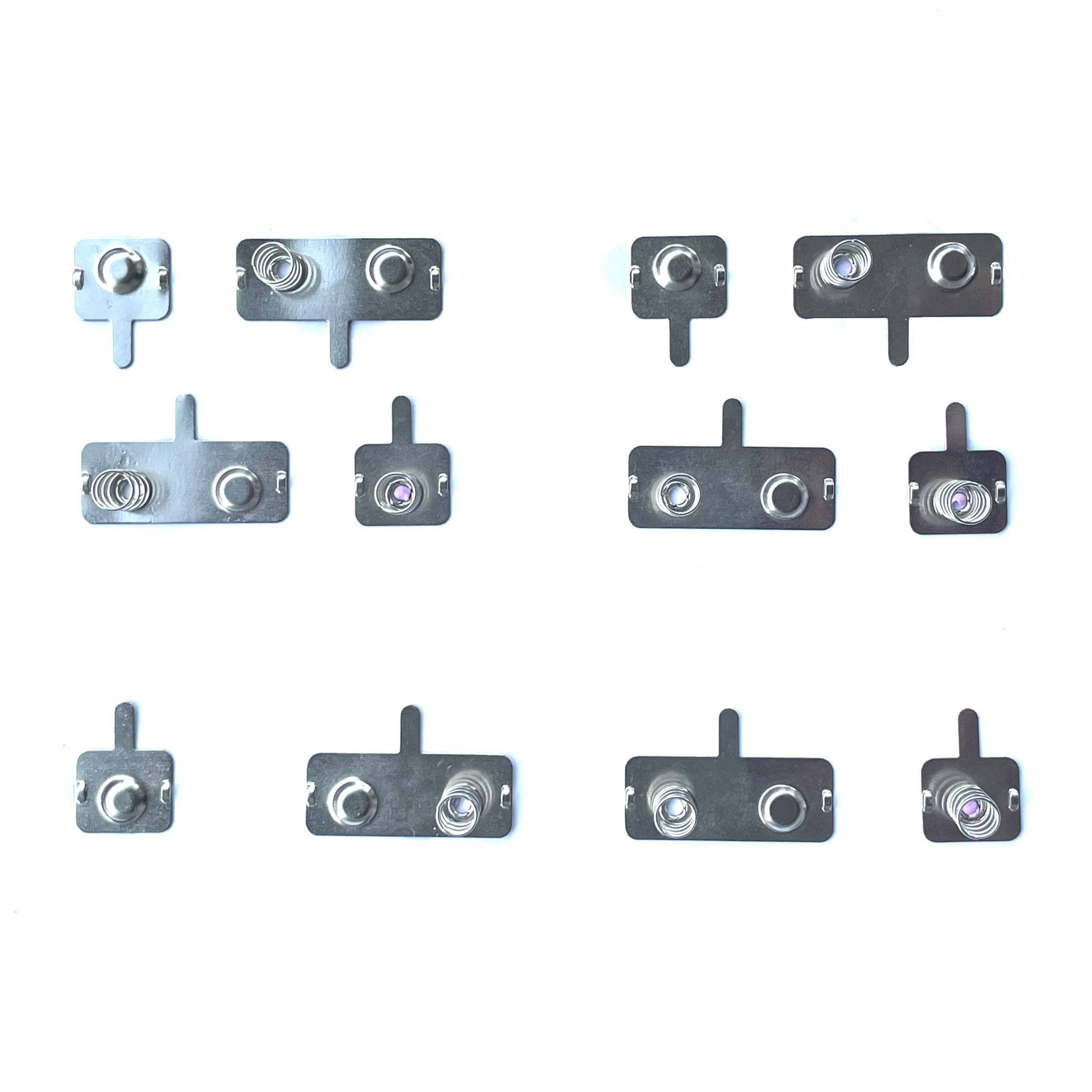 Diy Spring Contacts AA Battery Spring Contact Nickeling Plated 12 Pieces (3-Set Pack ...